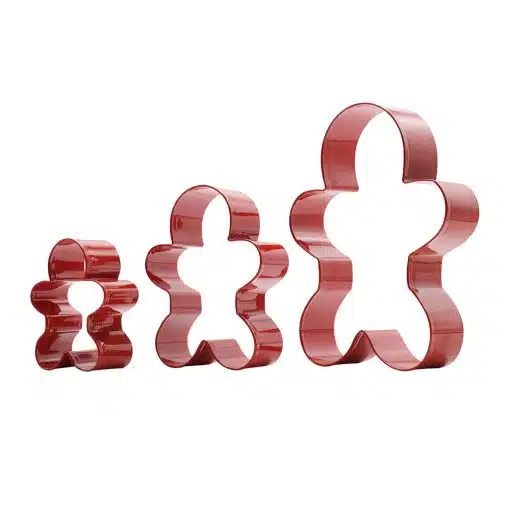 PME Cookie Cutters Gingerbreadman Set/3
