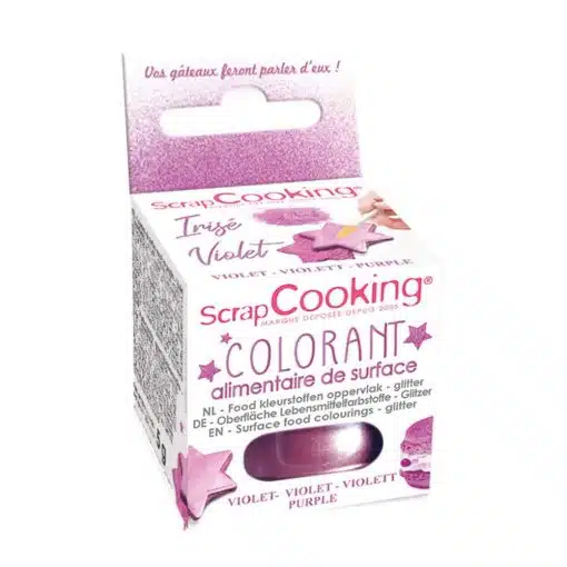 ScrapCooking Glanspoeder Paars