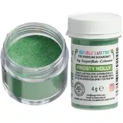 Sugarflair Edible Lustre Frosty Holly