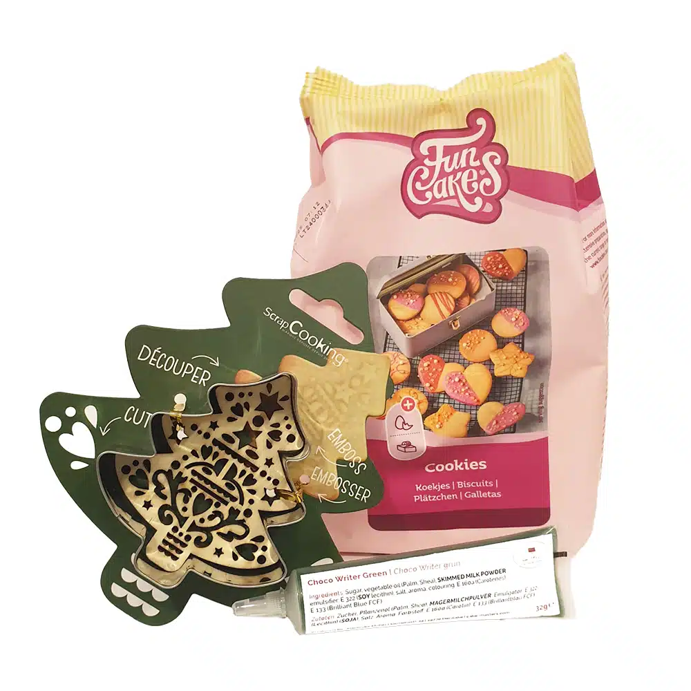 Kerstboom Koekjes Pakket