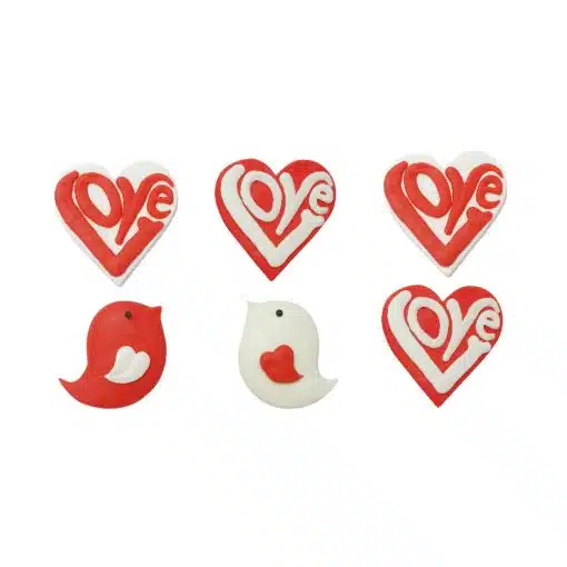 Decora Suikerdecoratie In Love Set/6