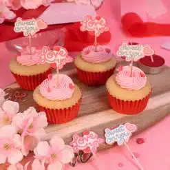 PME Valentine Cupcake Toppers Sweet on you