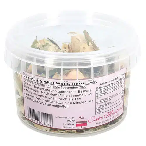 Eetbare bloemen Rosebuds White
