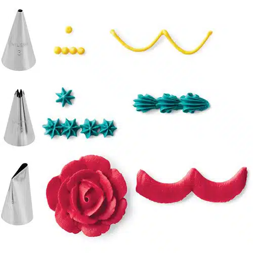 Wilton Decorating Tip Set/4