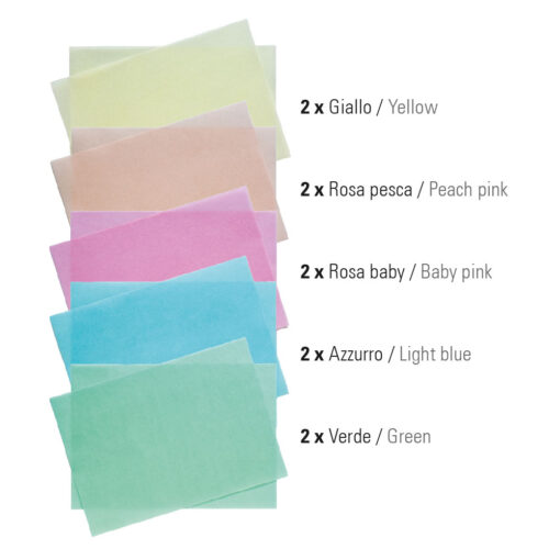 Decora Coloured Wafer Sheets Assorti