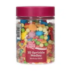 FunCakes 3D Sprinkle Medley Birthday Bash