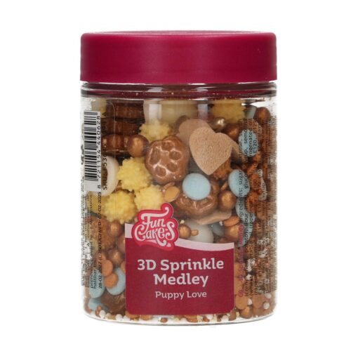 FunCakes 3D Sprinkle Medley Puppy Love