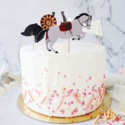 ScrapCooking Cake Topper Set Paardrijden