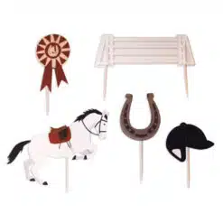 ScrapCooking Cake Topper Set Paardrijden