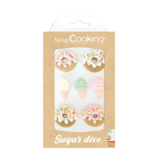 ScrapCooking Suikerdecoraties Donuts & Icecream