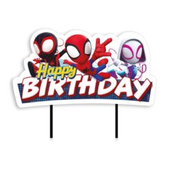 Dekora Spidey Happy Birthday Cake Topper