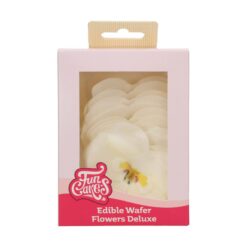 FunCakes Eetbare Papieren Bloemen Orchidee Wit
