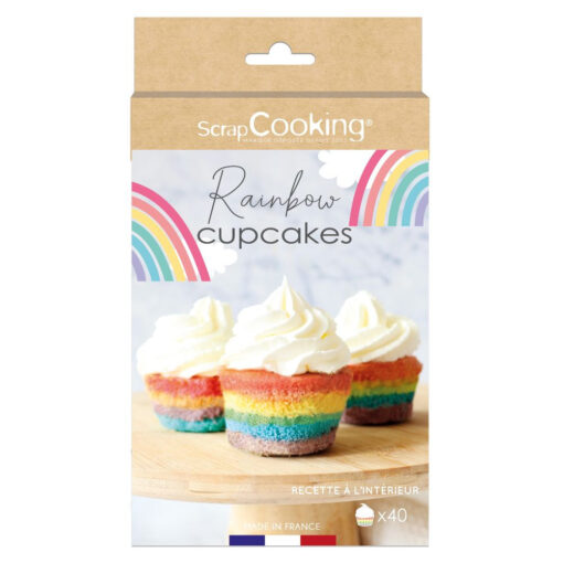 ScrapCooking Rainbow Cupcake Kit