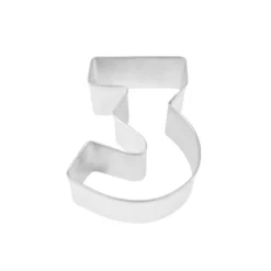 Anniversary House Cookie Cutter Cijfer 3