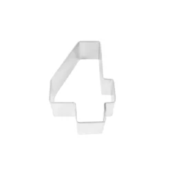 Anniversary House Cookie Cutter Cijfer 4