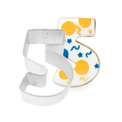 Anniversary House Cookie Cutter Cijfer 5