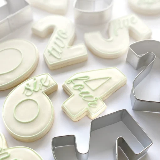 Anniversary House Cookie Cutters Cijfers