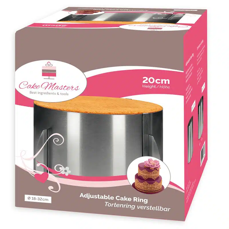 Cake-Masters Verstelbare Bakrand