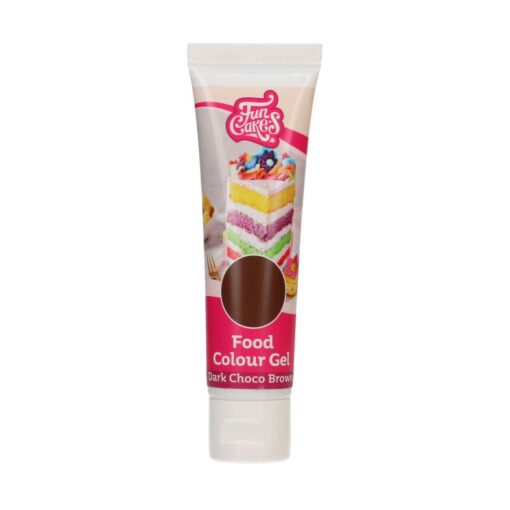 FunCakes Food Colour Gel Dark Choco Brown