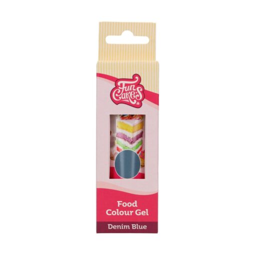 FunCakes Food Colour Gel Denim Blue