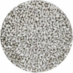 FunCakes Sugar Rice Metallic Silver