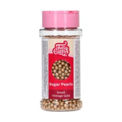 FunCakes Sugar Pearls Vintage Gold