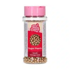 FunCakes Sugar Pearls Vintage Gold