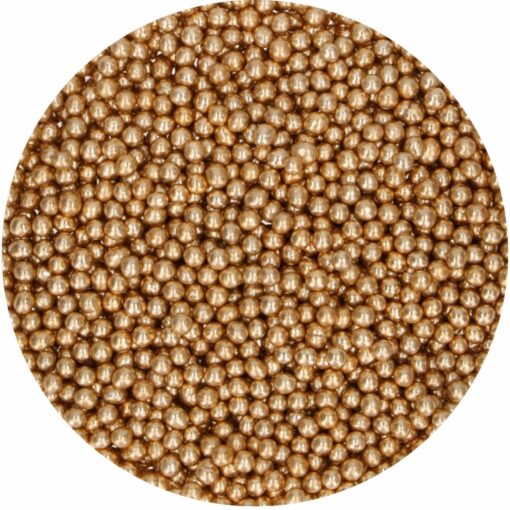 FunCakes Sugar Pearls Vintage Gold