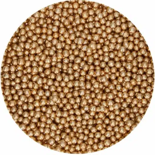 FunCakes Sugar Pearls Vintage Gold