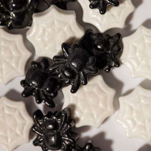 PME Sprinkle Charms Spooky Spiders