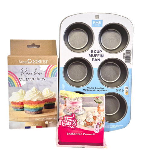 Regenboog Cupcake Pakket