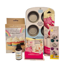 Regenboog Cupcake Deluxe Pakket