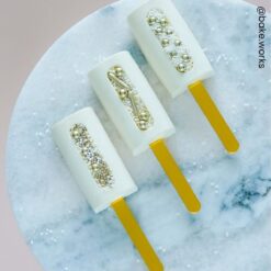 Simply Making Cakesicle Sticks Shiny Gold - Standard