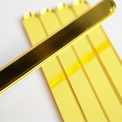 Simply Making Cakesicle Sticks Shiny Gold - Standard