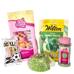 Voetbal Cupcake Pakket