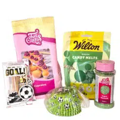 Voetbal Cupcake Pakket