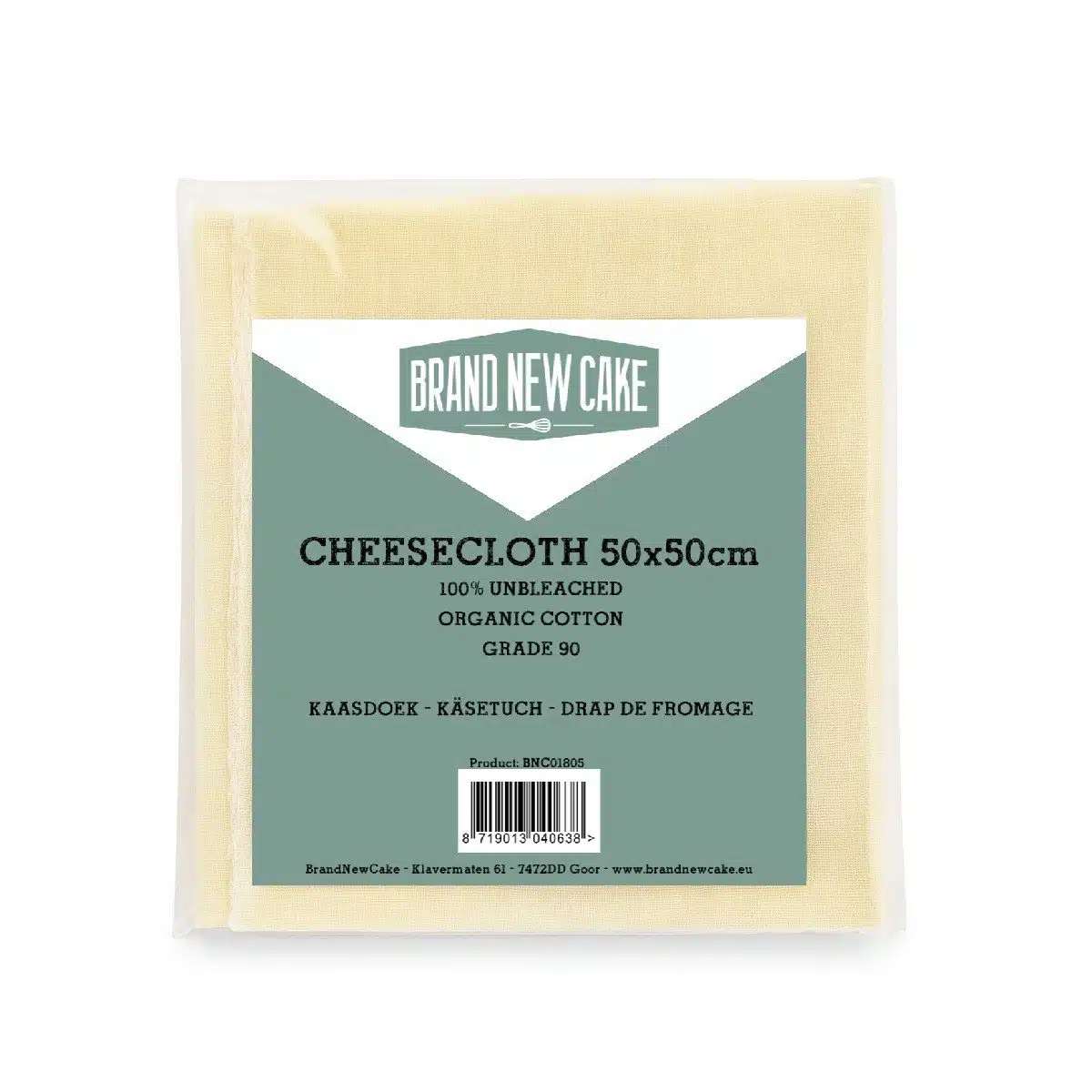 BrandNewCake Kaasdoek