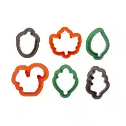 Decora Autumn Mini Cookie Cutter Set/6