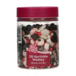 FunCakes 3D Sprinkle Mix Bloody and Bat