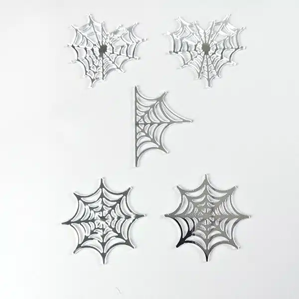 Halloween Cake Charms Spinnenweb