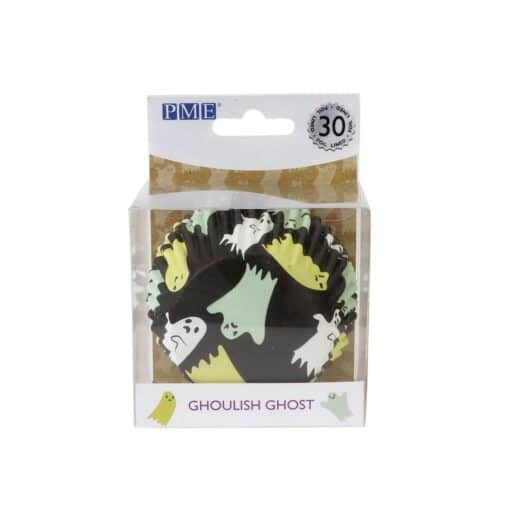 PME Baking Cups Goulish Ghosts