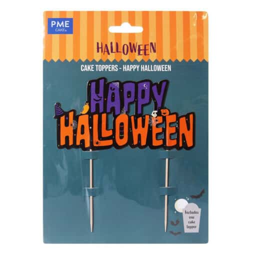 PME Happy Halloween Cake Topper