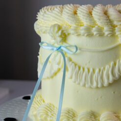 PME Ribbon Bow Cake Topper Blauw