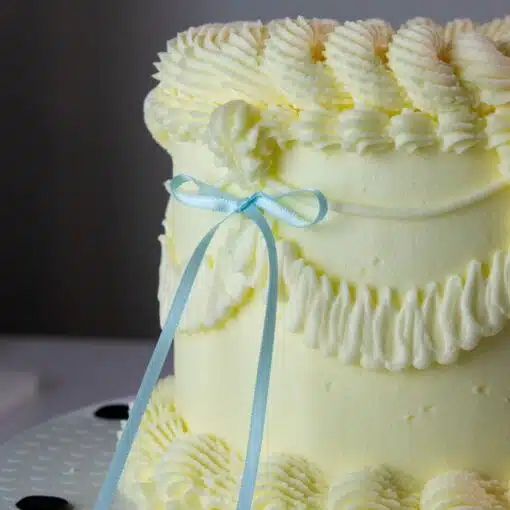PME Ribbon Bow Cake Topper Blauw