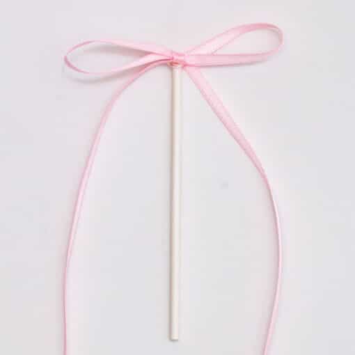 PME Ribbon Bow Cake Topper Licht Roze