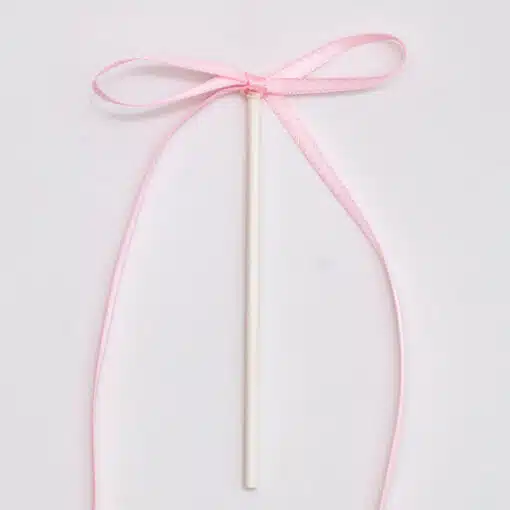 PME Ribbon Bow Cake Topper Licht Roze