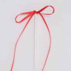 PME Ribbon Bow Cake Topper Rood