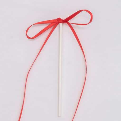 PME Ribbon Bow Cake Topper Rood