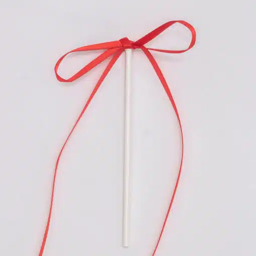 PME Ribbon Bow Cake Topper Rood