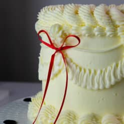 PME Ribbon Bow Cake Topper Rood